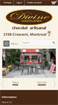 Mobile Screenshot of divinechocolatier.com